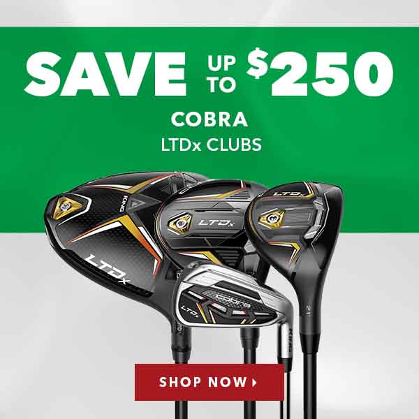 Cobra LTDx Clubs - Save Up To $250 